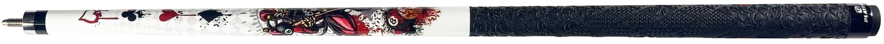 Players D-JS Artistic Series Pool Cue - Wicked Jester
