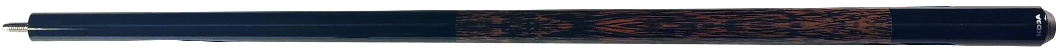 Koda KD20 Pool Cue - Black with Black Palm Graphic