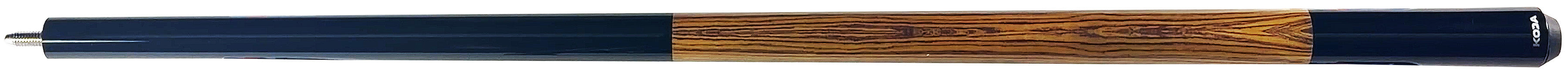 Koda KD21 Pool Cue - Black with Bocote Graphic