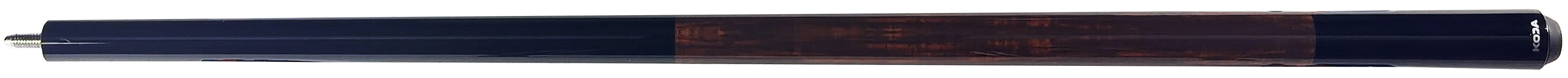 Koda KD22 Pool Cue - Black with Cocobolo Graphic