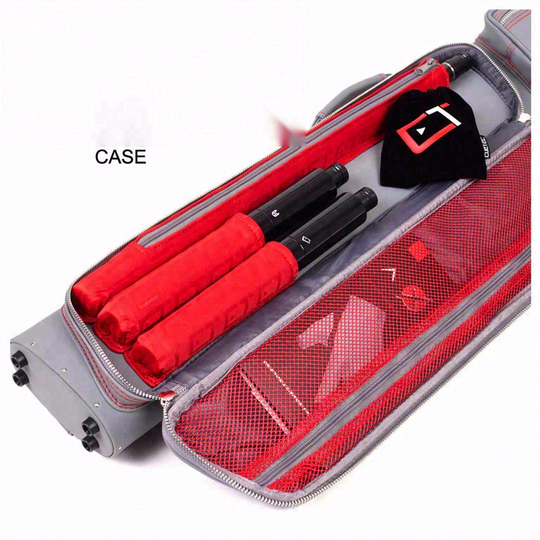 Cuetec  Pro Line 2x4 Hard Pool Cue Case - Speed Gray
