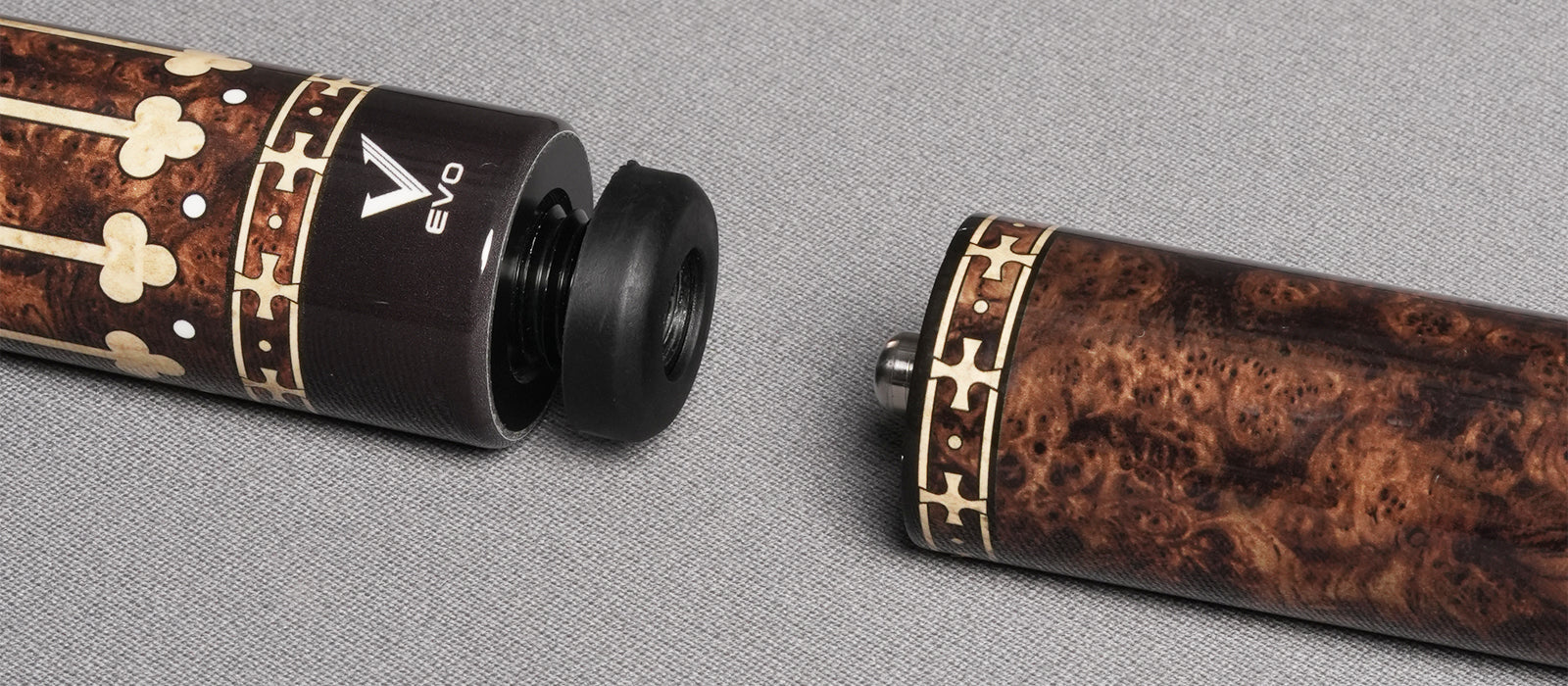EVO Royale Gilded Oak No Wrap Pool Cue Maxbing Edition