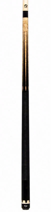 Viking Two-Feather Coyote Pool Cue with Vikore Shaft - SG-TF-CT2 New Design
