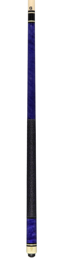 McDermott G241 G Series Pool Cue - Purple Stained Maple with Irish Linen Wrap