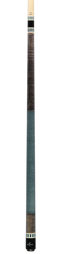 Meucci BE-12 Pool Cue - Gray-Stained Maple Pro Shaft