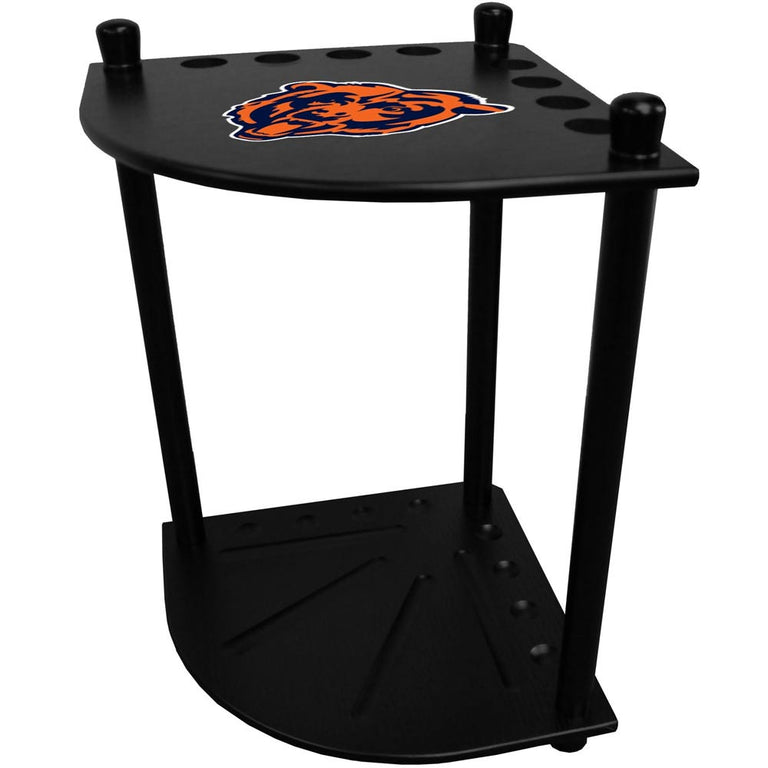 Chicago Bears Corner Cue Rack