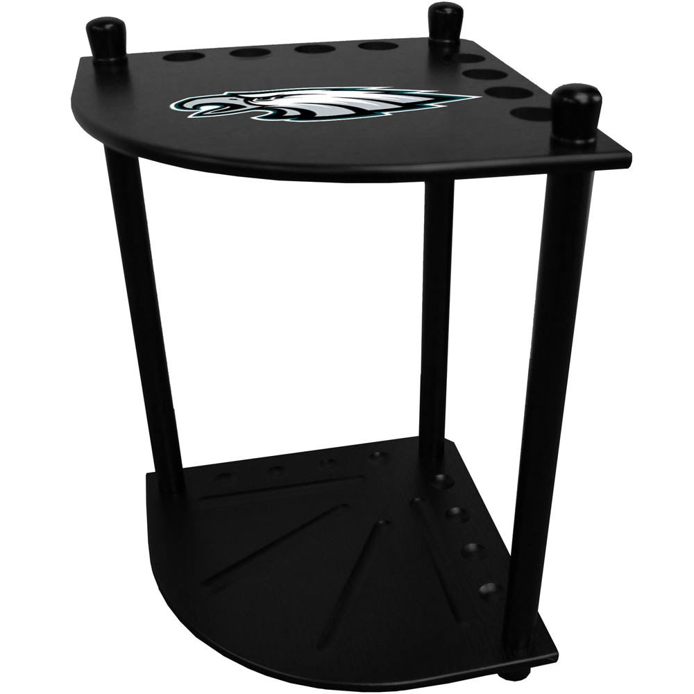 Philadelphia Eagles Corner Cue Rack