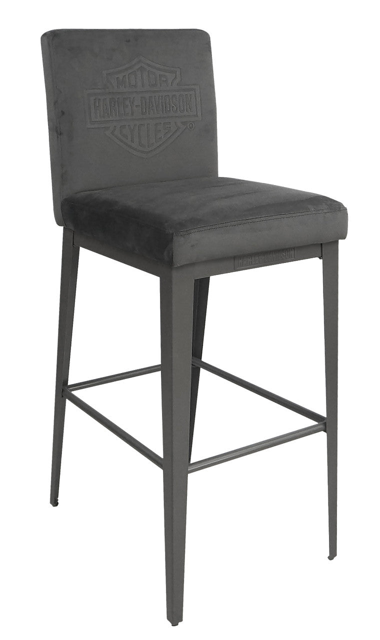 Harley Davidson Bar Stool - Bar and Shield Contemporary