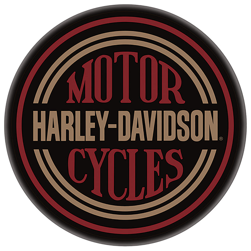 Harley Davidson Cafe Table - Circle Logo Cafe Table