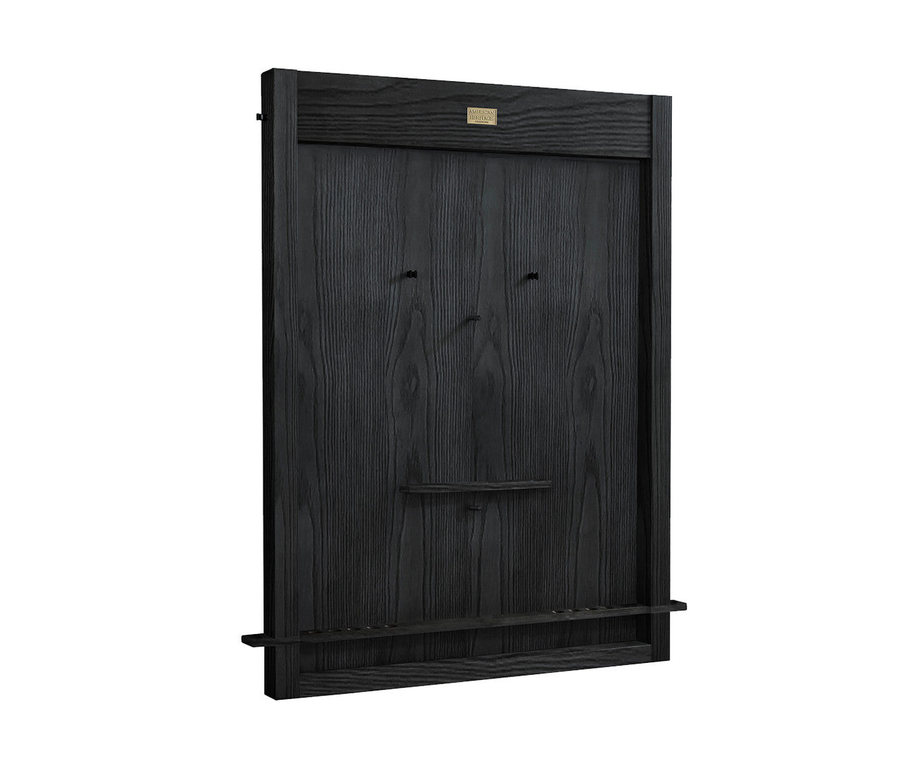 Alta Cue Rack Wall Mount 12 Cues - Black Ash