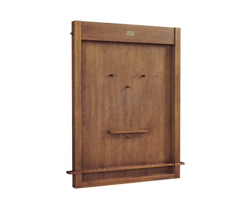 Alta Cue Rack Wall Mount 12 Cues - Brushed Walnut