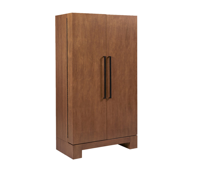 Alta Wine Cabinet - Brushed Walnut