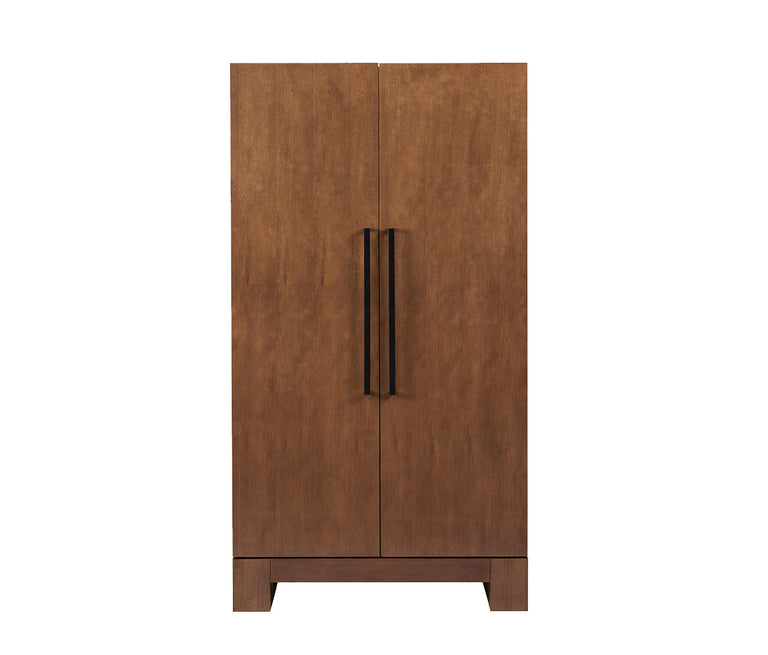 Alta Wine Cabinet - Brushed Walnut