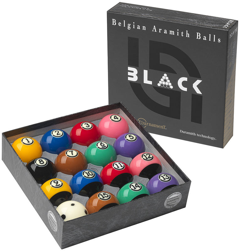 Aramith Pool Balls - Tournament Black