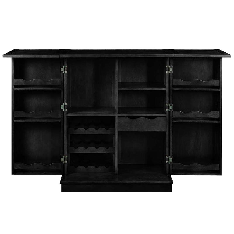 Ram Gameroom Folding Bar Black