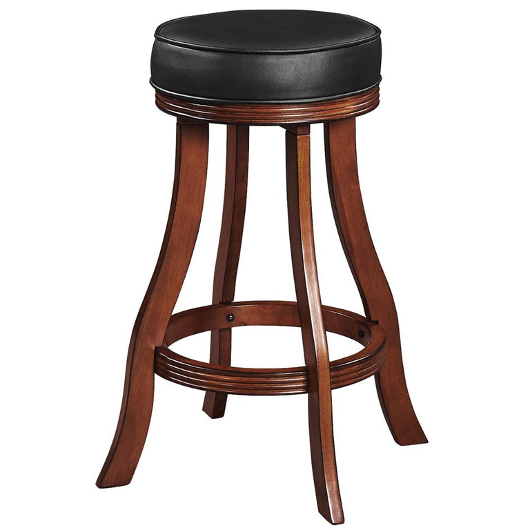 Ram Gameroom Backless Bar Stool Chestnut