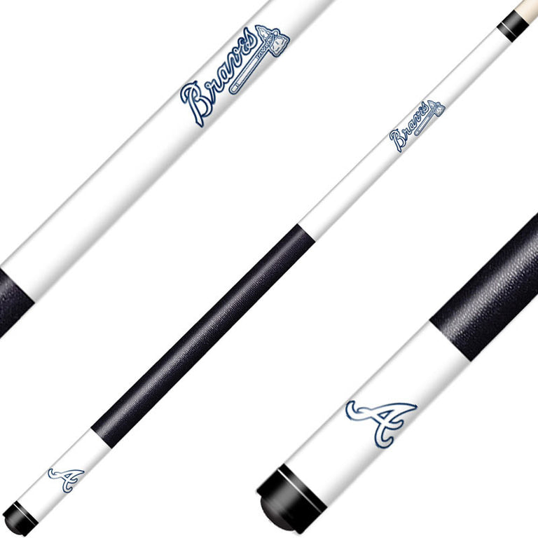 Atlanta Braves Cue Laser Etched Billiard Cue