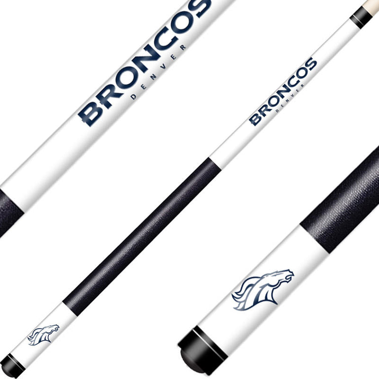 Denver Broncos Cue Laser Etched Billiard Cue