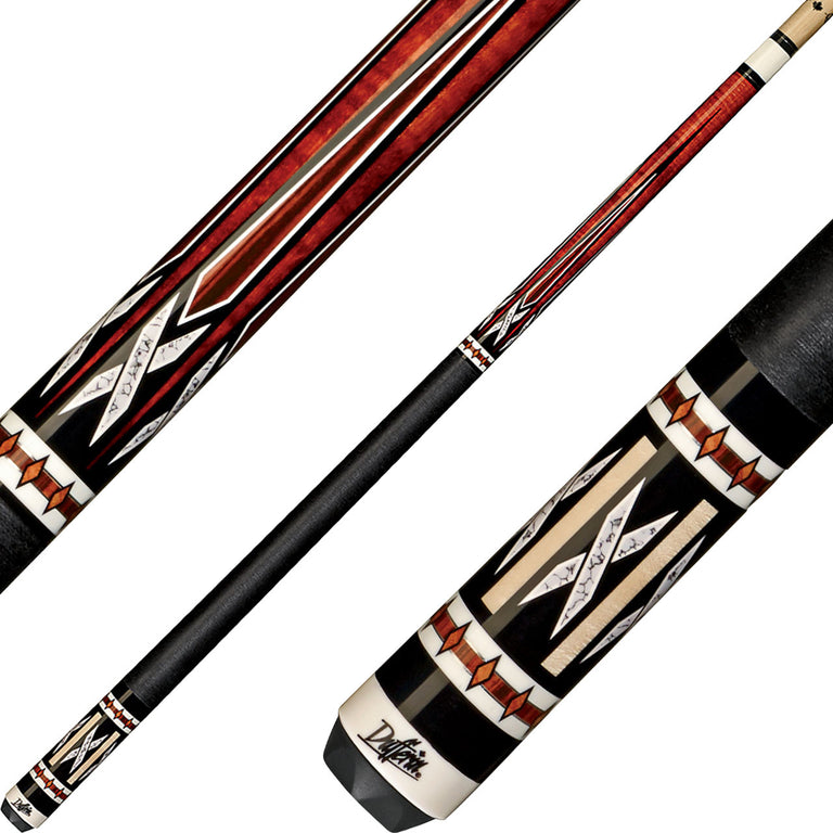 Dufferin D-541 Play Cue - Coffee Stained Curly Maple