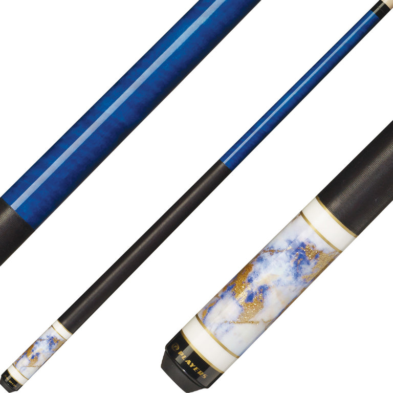 Players C-947 Classic Series Pool Cue - Royal Blue