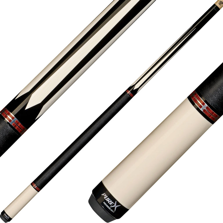 Pure X HXT96 Cue - Black with White Points