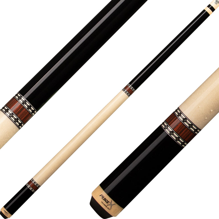 Pure X HXTC09 Cue - Mystic Black with Cocobolo Handle