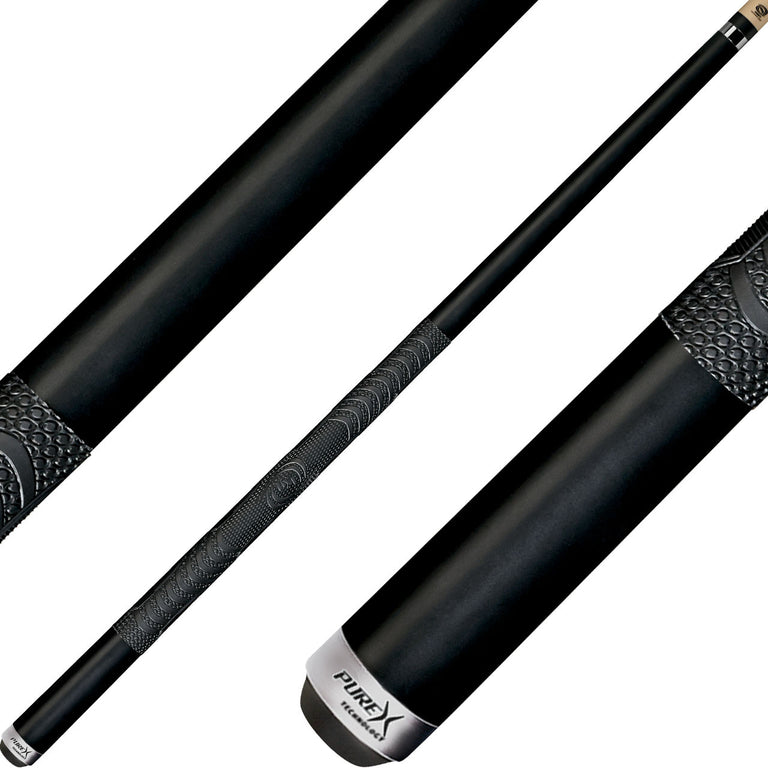 Pure X HXTC13 Cue - Matte Black with MZ Grip Technology