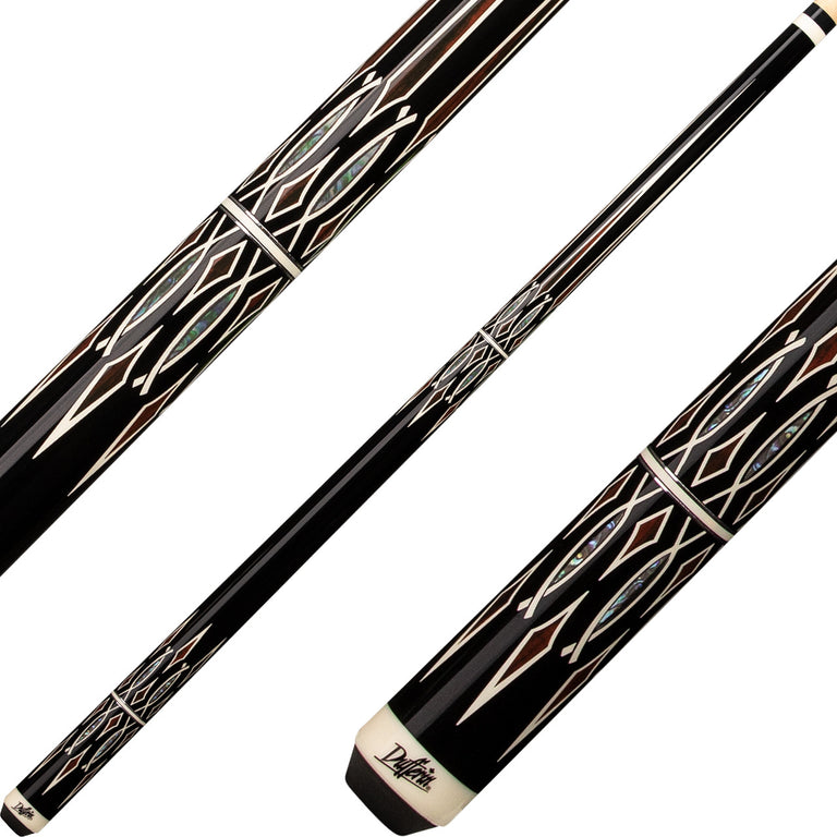 Dufferin D-SE34 Play Cue - Black with Mother of Pearl