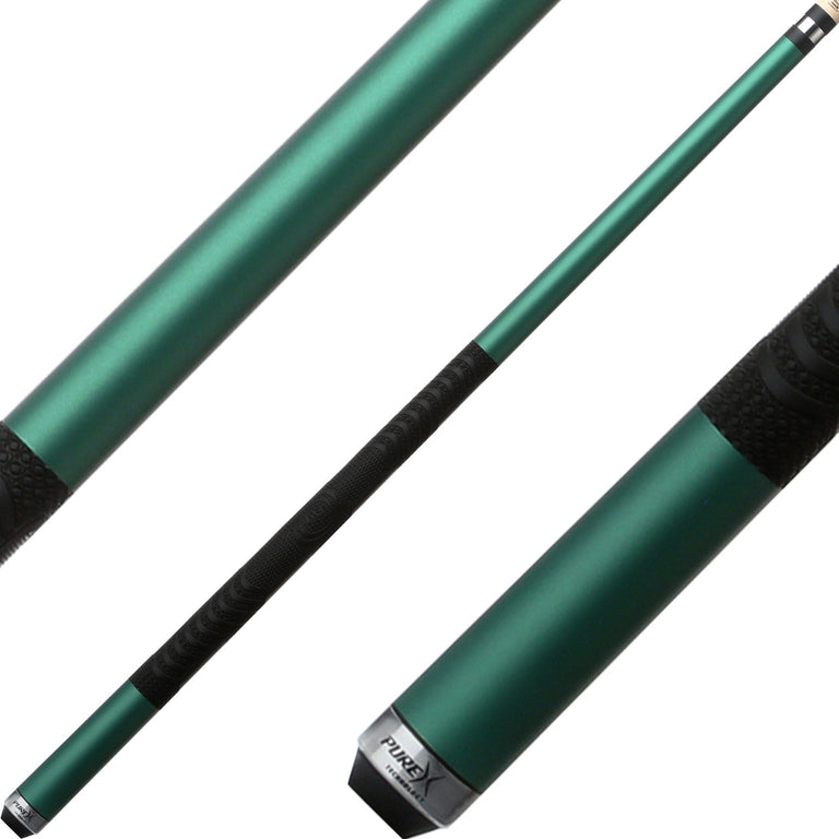 Pure X HXTC22 Cue - Emerald Green Matte Finish