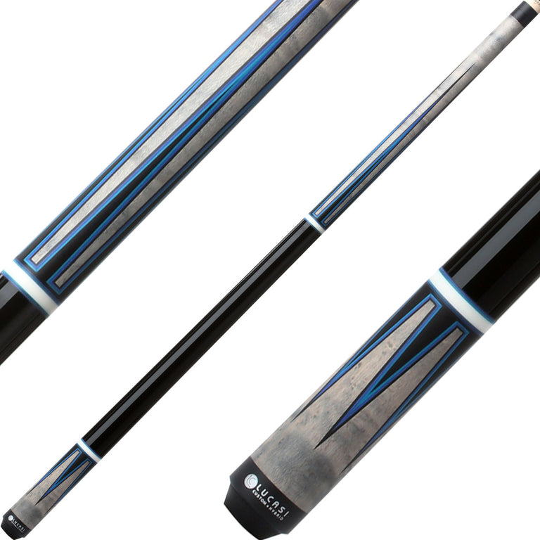 Lucasi LZC53 Custom Hybrid Grey Washed Stained Cue