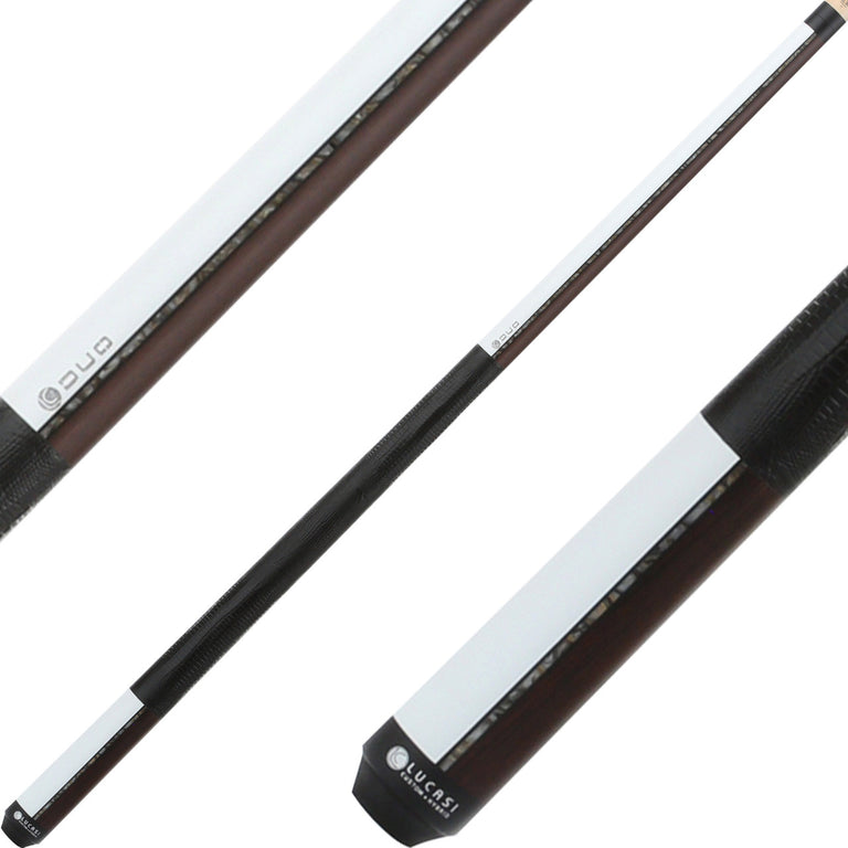 Lucasi LZDU11 Duo Black and White Cue