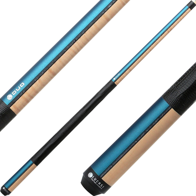 Lucasi LZDU13 Duo Blue and Natural Cue