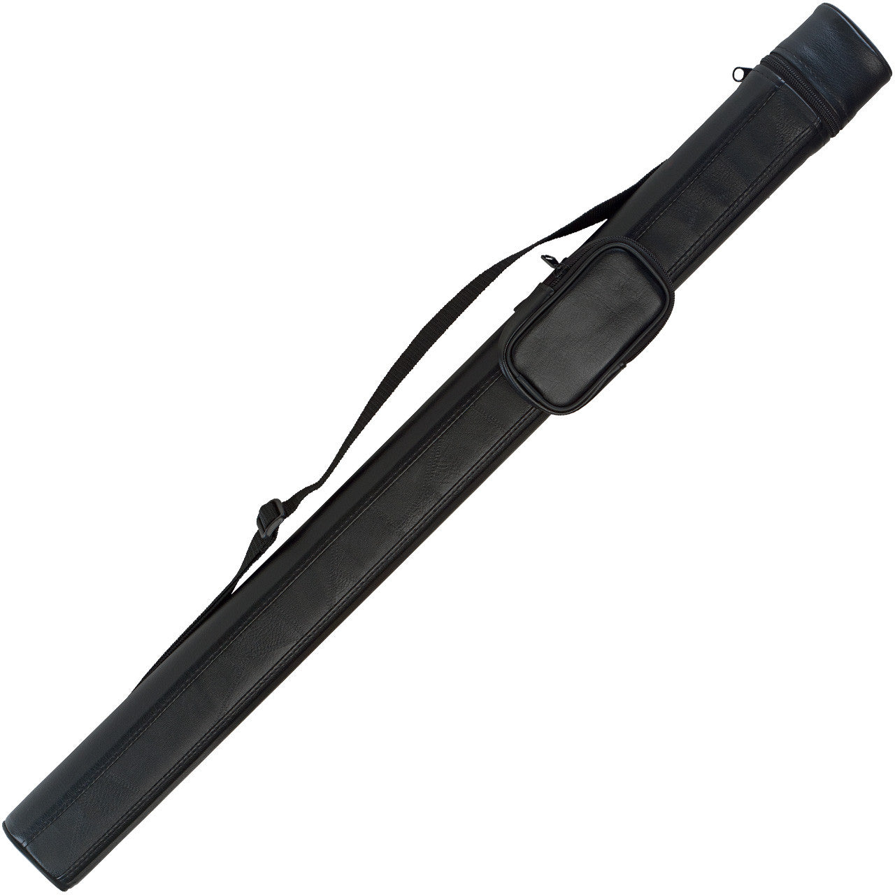 Pro Series Classic Leatherette 1x1 Hard Cue Case - Black