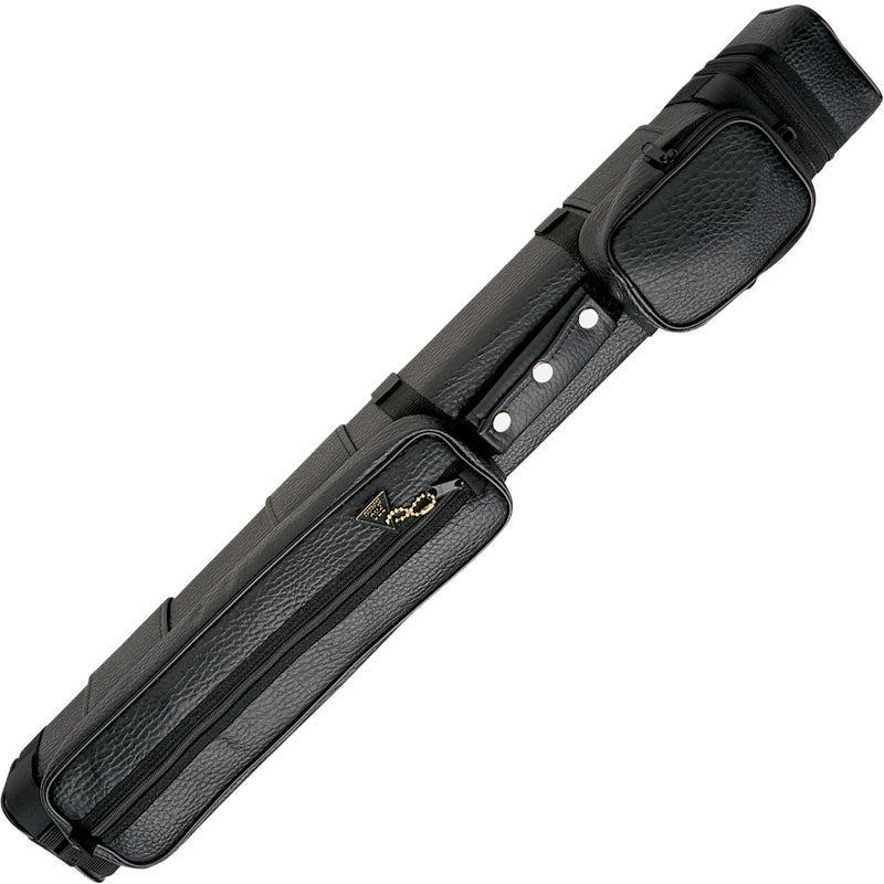 Pro Series Classic Leatherette 3x6 Hard Cue Case   Black
