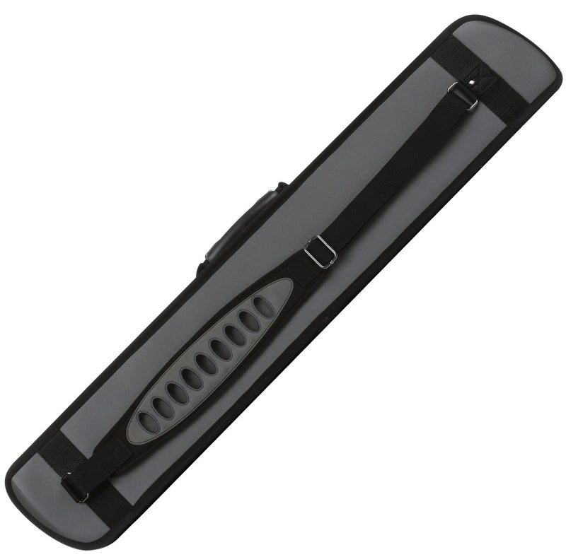 Lucasi Rival 3x4 Hybrid Soft Cue Case - Black and Gray