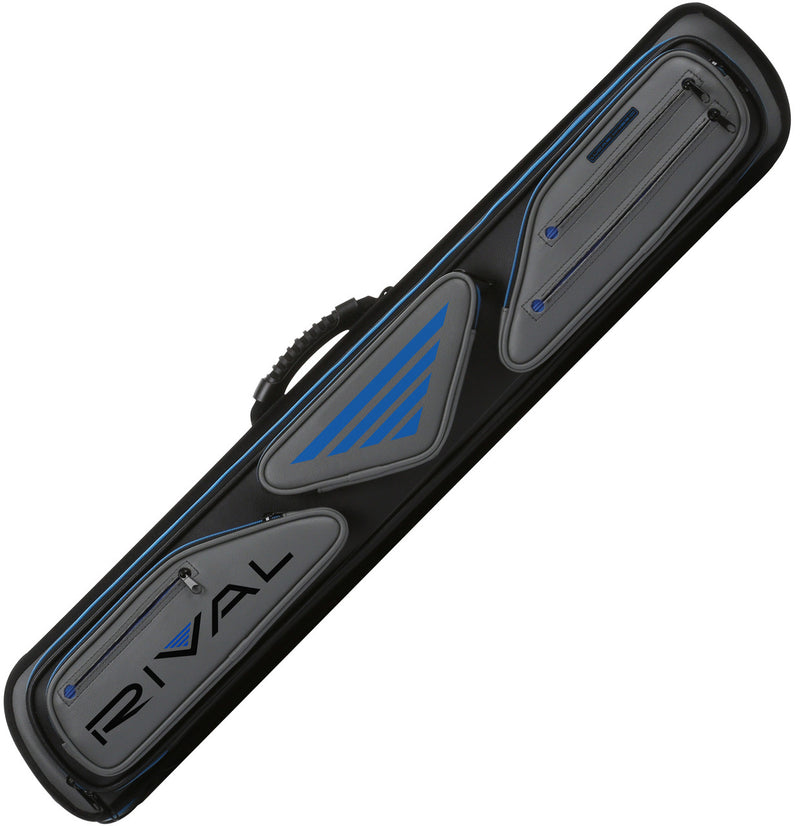 Lucasi Rival 3x4 Hybrid Soft Cue Case - Black and Gray