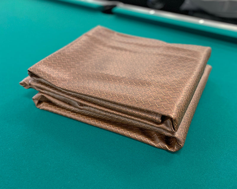 Championship Westex Pool Table Cover 7' Braided Brown
