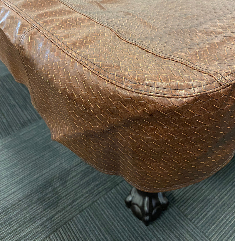 Championship Westex Pool Table Cover 7' Braided Brown