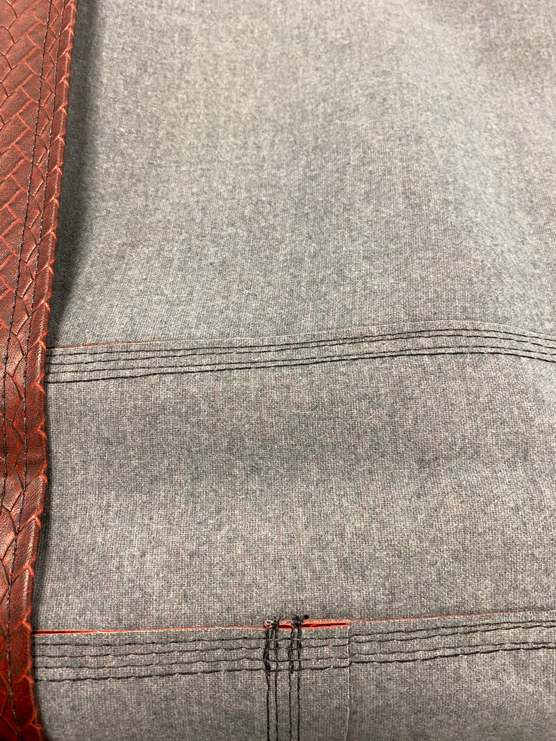 Championship Westex Pool Table Cover 8' Braided Burgundy