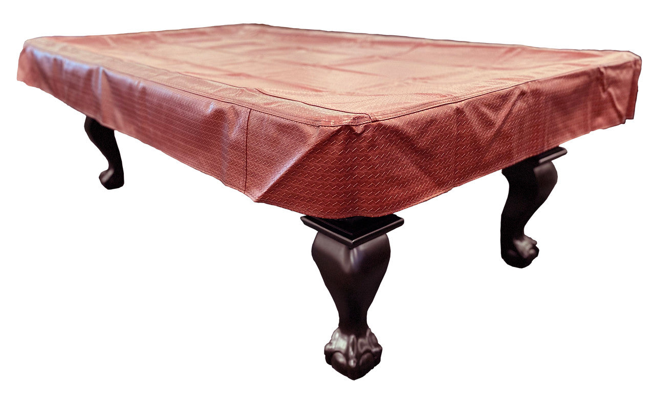 Championship Westex Pool Table Cover 9' Braided Burgundy