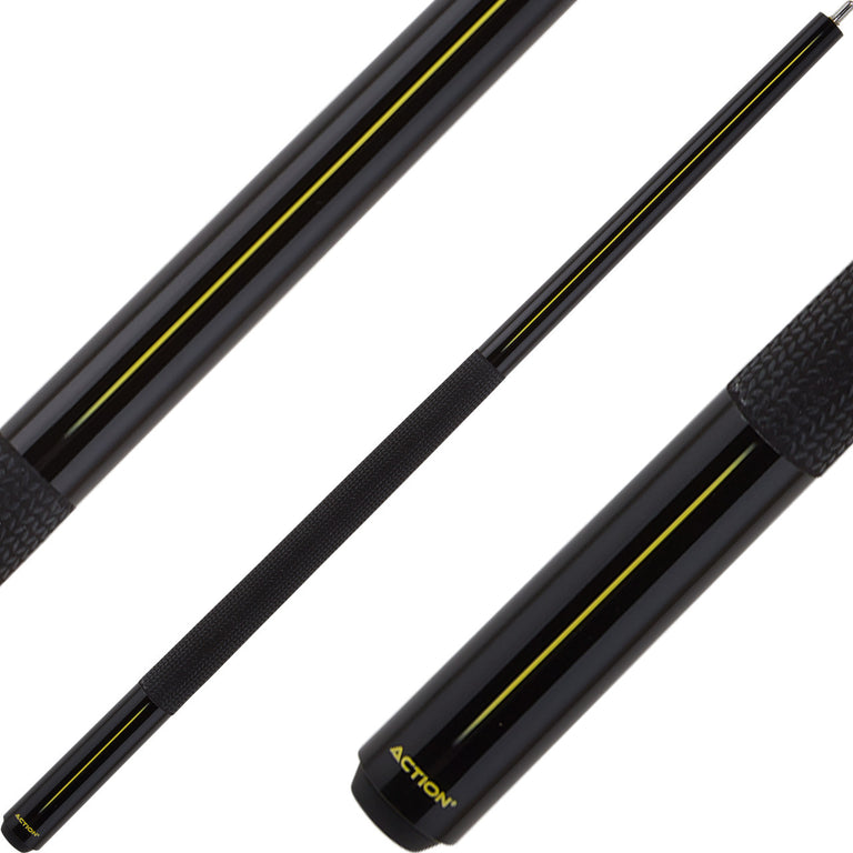 Action ABK08 25oz. Break Cue - Yellow Stripe with Wrap