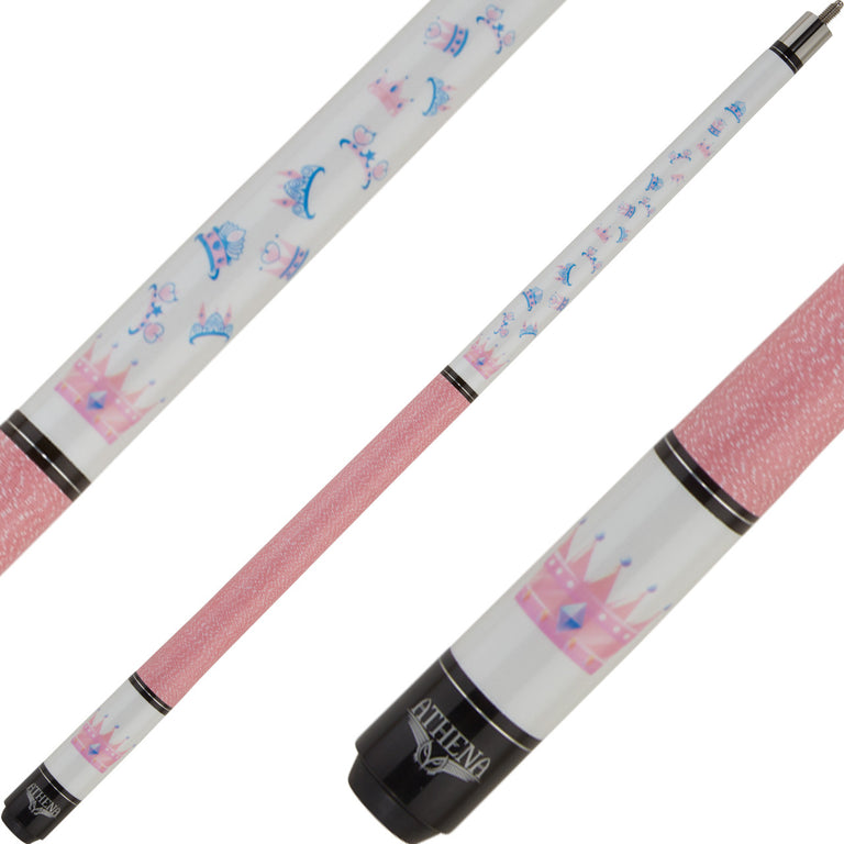 Athena ATHJR2 52" Junior Cue - Pink Crown