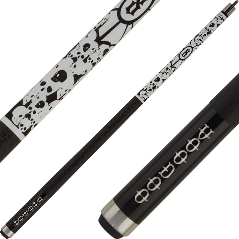 Voodoo VOD38 White Skulls Cue