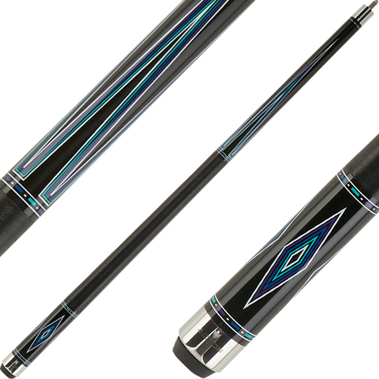 Action ACE01 Classic Cue - Blue Daimonds