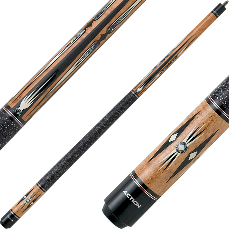 Action ACT54 Exotic Cue - Brown Stain