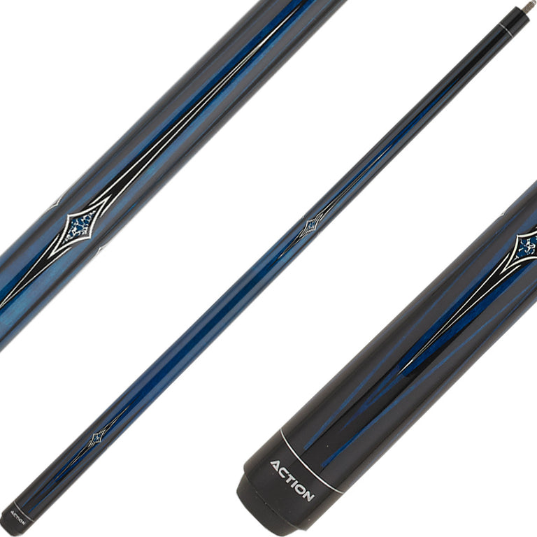 Action IMP66 Impact Cue - Blue Stain Points