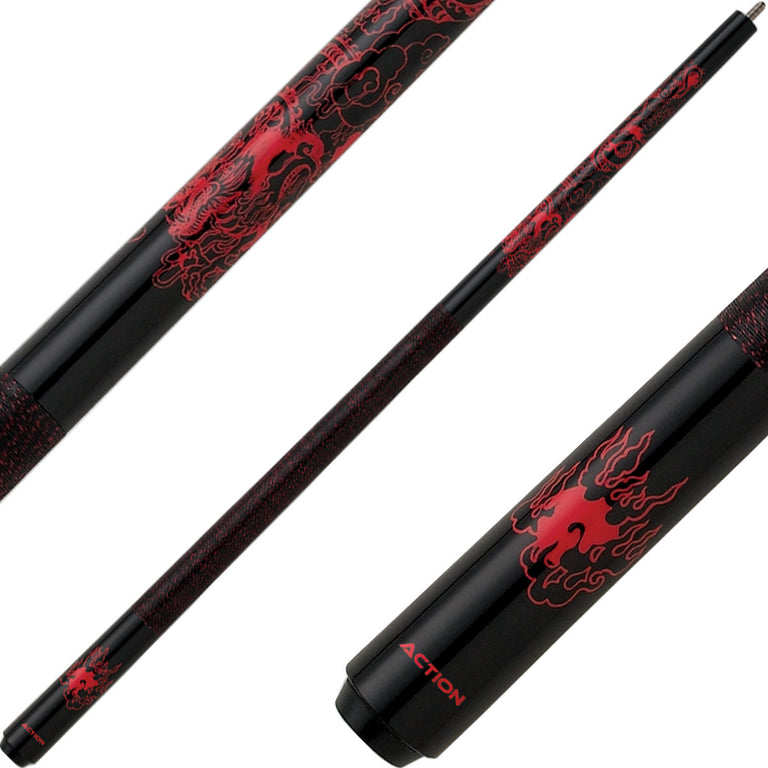 Action IMP16 Impact Cue - Red Dragon