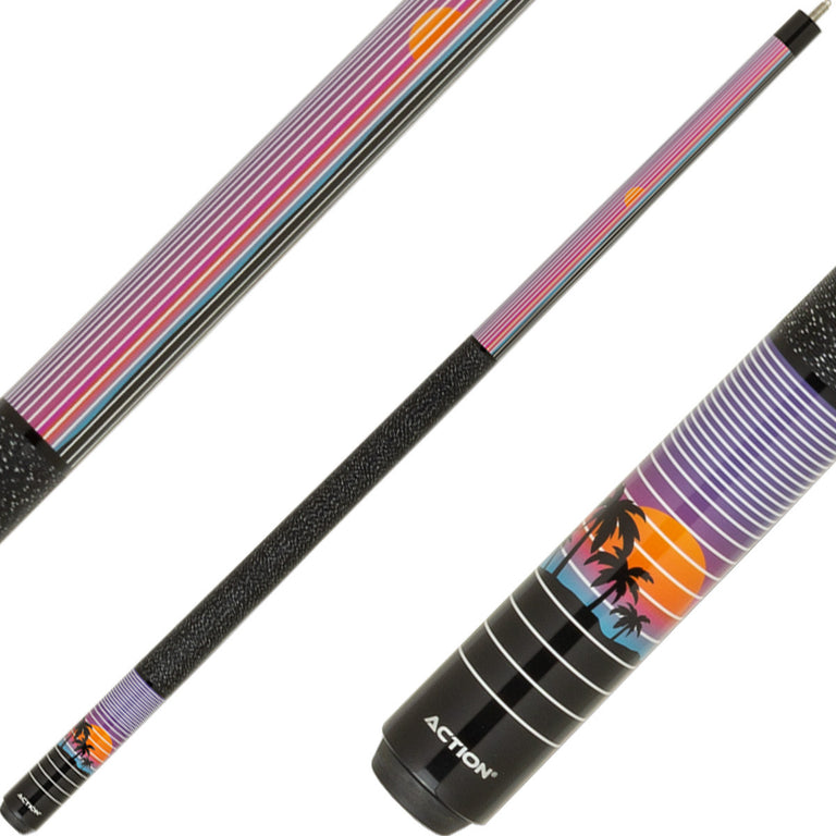 Action IMP74 Impact Cue - Purple Sunrise