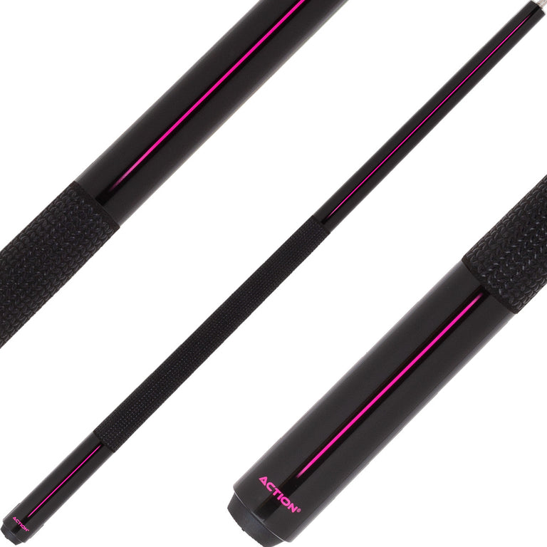 Action ABK10 25oz Break Cue - Pink Stripe with Wrap