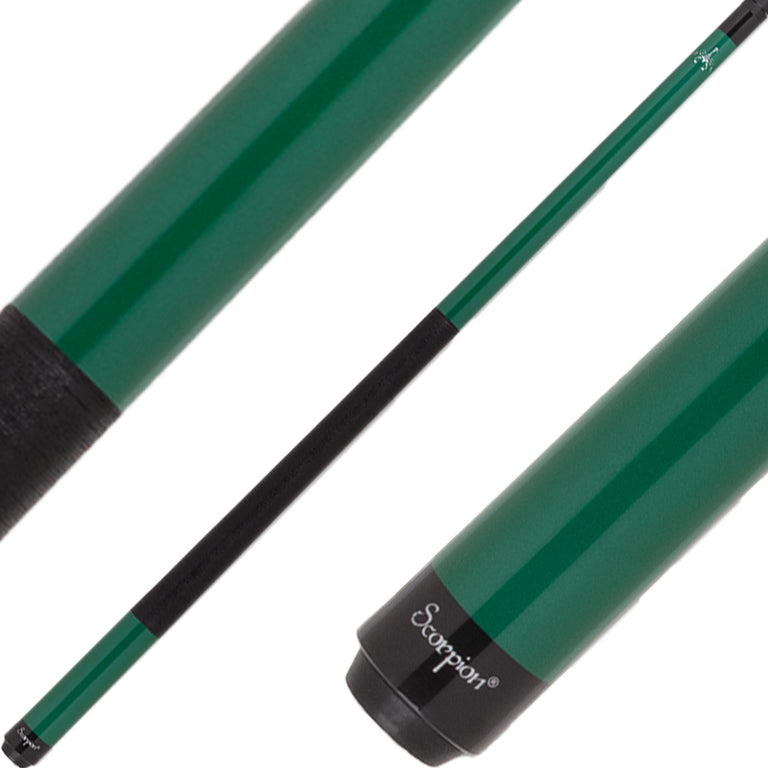 Scorpion SW02 Pool Cue - Metallic Green